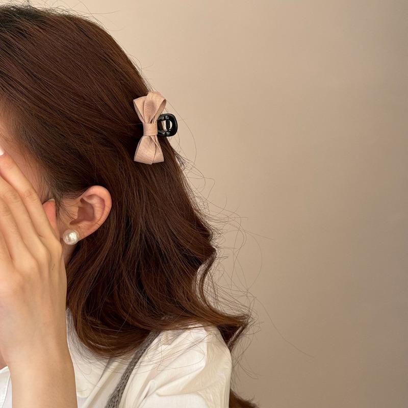 Банты Заколка-зажим для волос Принцессы На Голову Маленького Размера Женская Высокая Мода Ретро Заколка для Боковой Косы Заколка для Волос