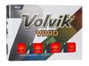 Volvik Vivid Matte Finish Colored Golf Balls Dozen Red (1 Dozen)