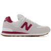 New Balance 574 Белые Кроссовки из Красной Резины ML574TE2