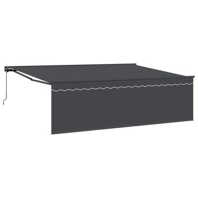 Retractable Awning Anthracite 450 X 300 Cm