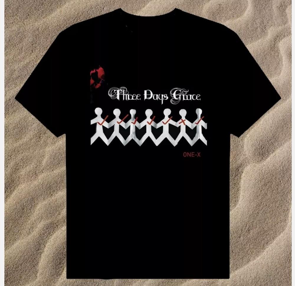 Футболка унисекс из хлопка группы Three Days Grace One-X Все размеры