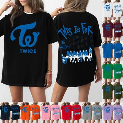 Женская футболка с круглым вырезом и короткими рукавами с принтом