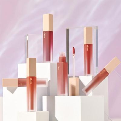 Прозрачный матовый жидкий тинт 4 г, 5 цветов