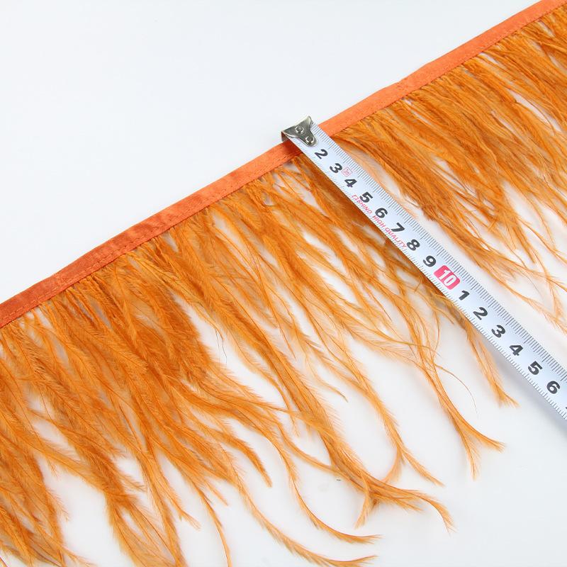 Ostrich Hair Diy Jewelry Accessories Feathers Ostrich Feathers Clothes Cuffs Skirt Decoration