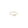 Клипса для уха Lloyd Piercing 2,5 мм Золотые серьги с кубическим цирконием Lptj1071T