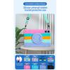 360 Rotatable Stand Case For Teclast T60 Plus 2024 12.0 inch Soft Silicone Cover With Handle Grip Shoulder Strap Kids Safe Funda