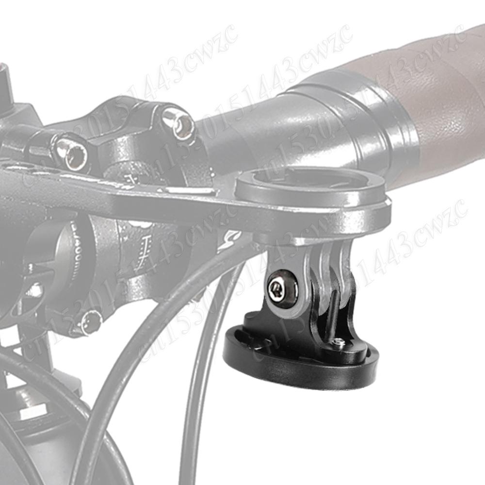 Bike Camera Mount Holder Bracket Adapter Aluminum Alloy Bicycle Camera Light Mount Bike Computer Holder Adapter for Garmin Gopro