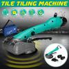 Машина для укладки плитки 100x100см 40кг Керамическая плитка 12В Вибратор Присоска Автоматический напольный вибратор Инструменты для выравнивания