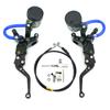 22mm Motocycle Hydraulic Brake Motocross Brake Master Cylinder Clutch Lever Pump for Honda Yamaha Kawasaki Dirt Bike ATV Pitbike