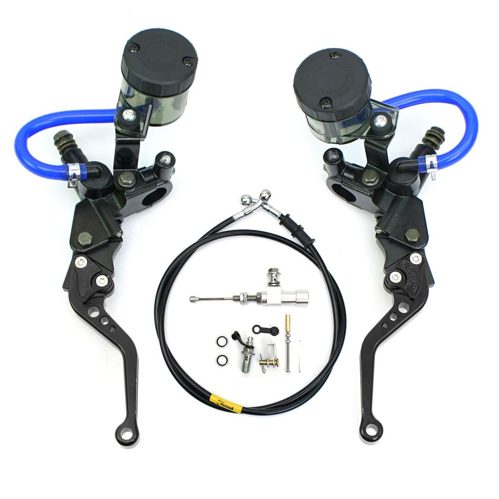 22mm Motocycle Hydraulic Brake Motocross Brake Master Cylinder Clutch Lever Pump for Honda Yamaha Kawasaki Dirt Bike ATV Pitbike