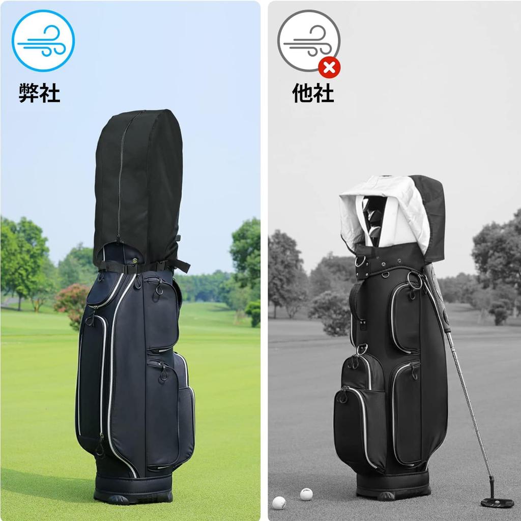 Чехол для сумки-кеда Iptienda Caddy Bag, совместимый с водонепроницаемым чехлом типа 8.5-9.5, чехол для сумки для гольфа, чехол для сумки-кеда 600D, одинарный чехол для сумки-кеда