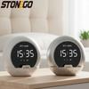 Портативная Bluetooth-колонка TWS с мощным сабвуфером, держателем для мобильного телефона, цифровым термометром, мини-колонкой, будильником