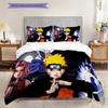 Naruto Set Anime Comforter Duvet Cover Sets Threepiece Set 1 Duvet Cover 2 Pillowcase Without Core Bedding Set Soft And Comfortable