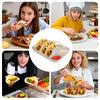Taco Holder Silicone Taco Shells Holder Tray Reusable Bar Snacks Serving Plates For Home Kitchen Picnic Camping Barbecue Party