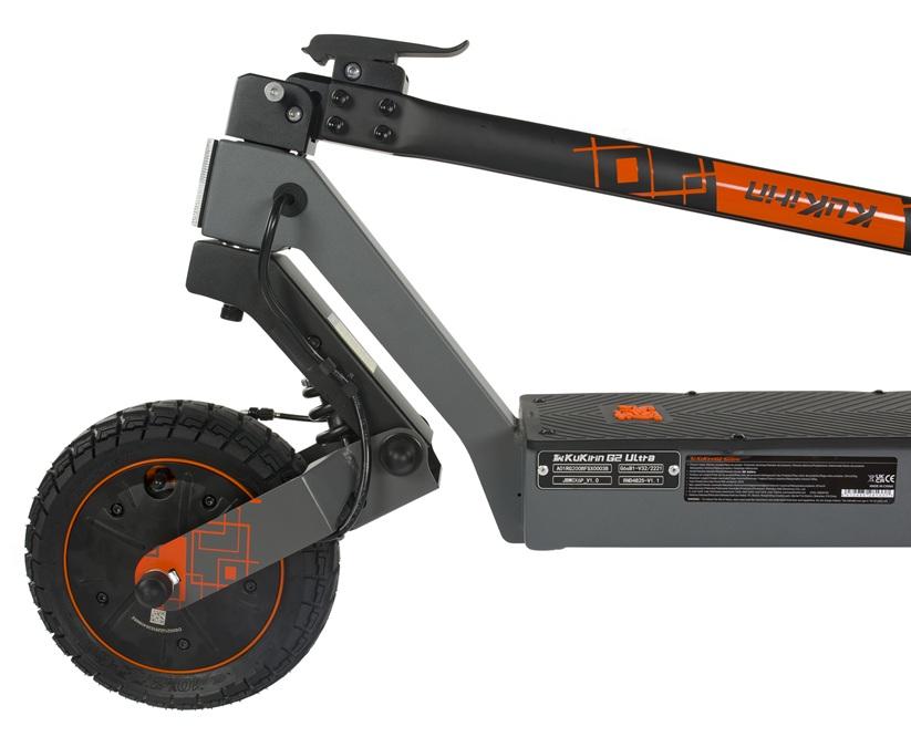 Kukirin G2 Ultra All-Terrain 800W Dual Motor Electric Scooter, 48V 18Ah, 55km/h, Off-Road E-Scooter with Bluetooth Speaker