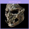 Silver Copper And Predator Resin Mask Role Play Prop For Activity Halloween