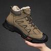 Зимние мужские высокие походные ботинки Теплые зимние ботинки Повседневные плюшевые кроссовки для активного отдыха
