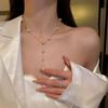 Elegant Pearl String Choker Korean Fashion Tassel Necklace Clavicle Chain For Women Jewelry Wedding Party Gift