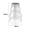 500ml Christmas Candy Biscuits Bottle Christmas Tree Milk Tea Bottle Cookie Snack Chocolate Storage Jar Box Food Container