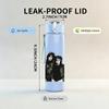 1PC Three Female Group 750ml sports water bottle leakproof straw lid outdoor office home