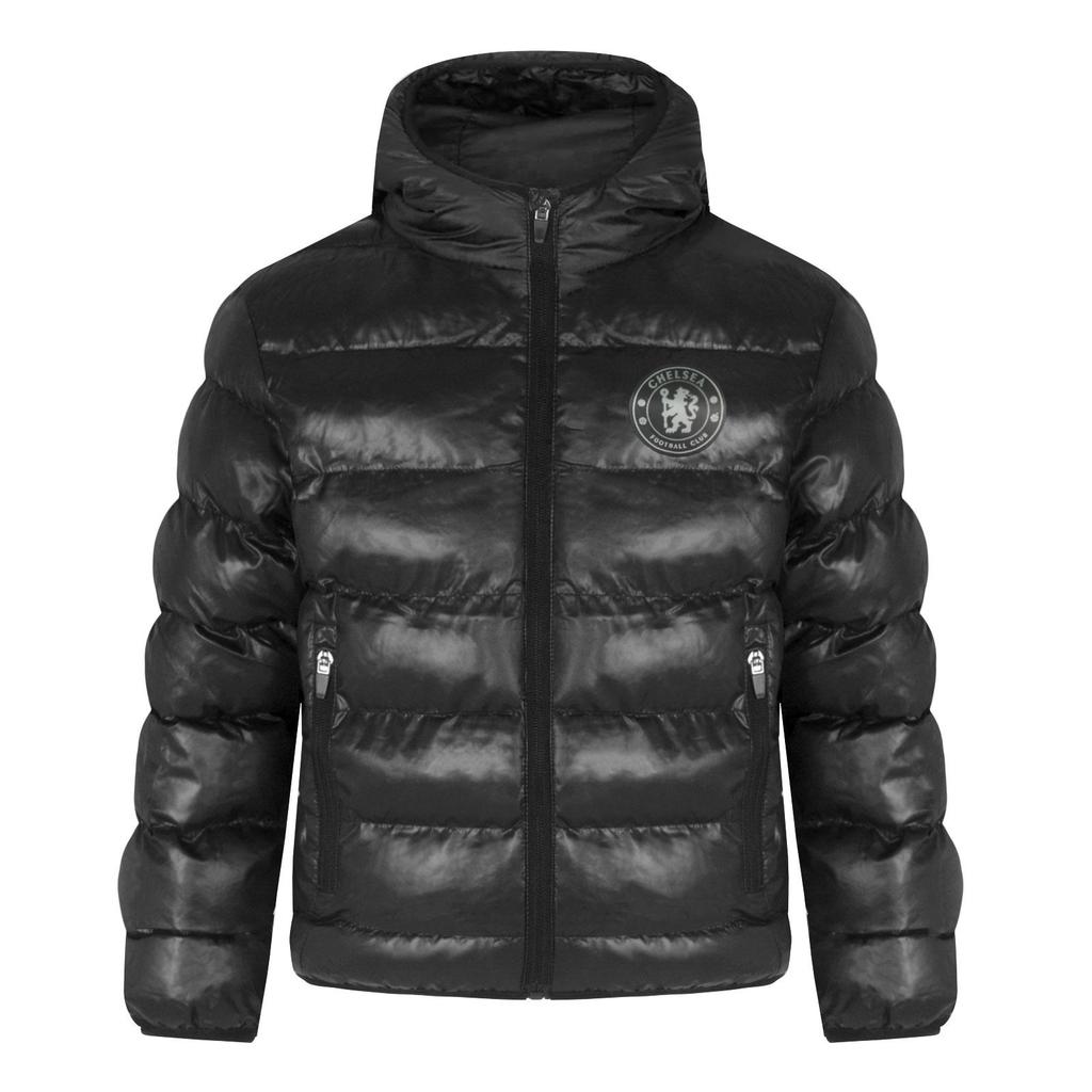 Chelsea Boys Crest Quilted Jacket