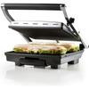 DOMO Electric Multifunction Grill - Large Teflon Plates - Floating Lid - Adjustable Thermostat
