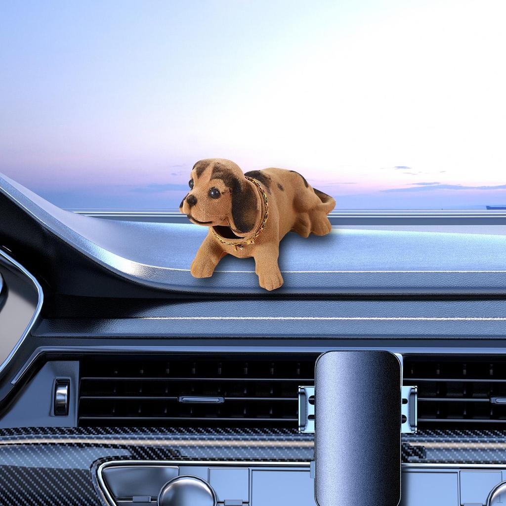 Украшение для автомобиля кивающий пес На приборную панель Игрушки Подарок для влюбленных Детская игрушка Высокая имитация
