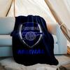 1pc A-Arsenal10 Theme Blanket - Digital Print, Polyester, Cozy for All Seasons, Perfect for Outdoor, and Travel