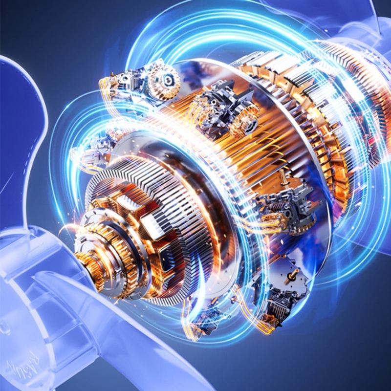 USB Rechargeable Fan 20000mah with LED Light Convenient and Quiet Suitable for Camping and Travel