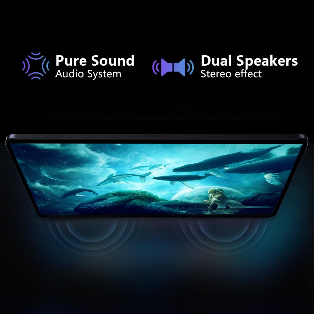 BDF 10.1 Inch Big Screen 8GB+256GB Tablet PC Android 12 3G 4G Lte WiFi BT Mobile Phone Sim Card