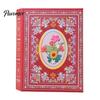 Picture Album Photo Album, Laminated Sleeve Page Refillable Mini Holder, Vintage Ethnic Style Memory Book for Travel Postcards & Photos, Portable