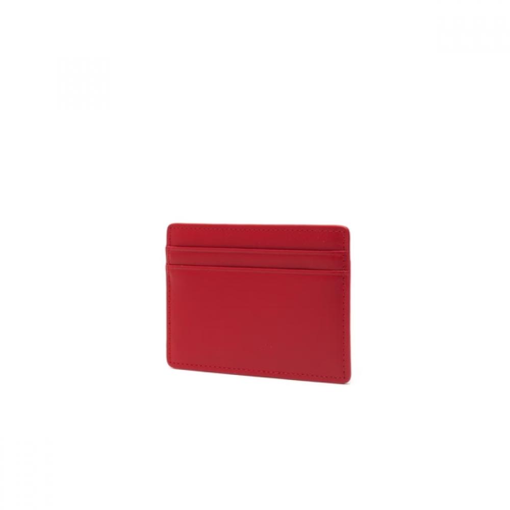 Daks Premium Alexa Red Leather High Quality Crystal Decoration zippeRed Dd Logo