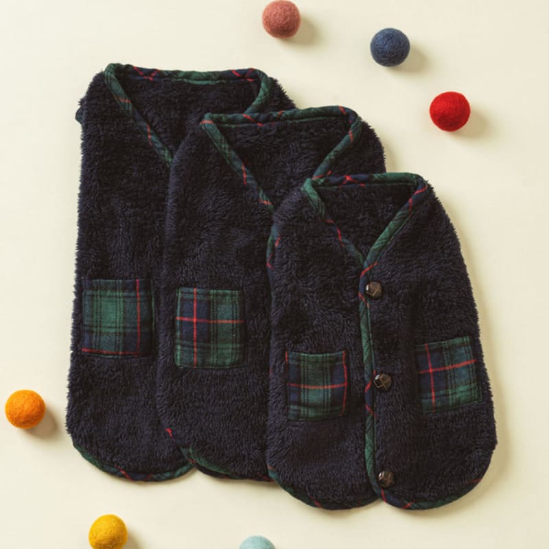 [Pet] Простой карманный жилет Xl Navy