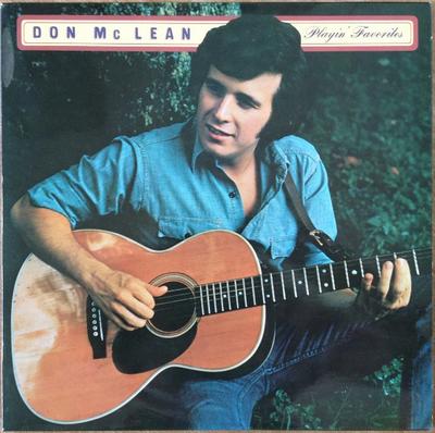 Виниловая пластинка DON MCLEAN Playin Favorites UAG29528 United Artists 1973 Великобритания Рок Б/у