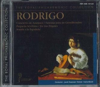 CD ЯЦЕК КАСПШИК - Родриго - Том 36 : The Royal Philha FRP1036 FIRST MUSIC 1997 Япония Классика Б/У