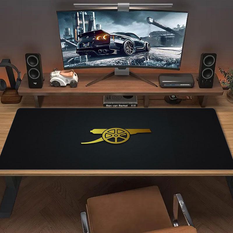 Arsenal F Large Size Mouse Pad Large Gaming Table Cushion Non-slip Laptop Tablet Big Mousepad XXL Mat Mini PC Playmat With Lock edge