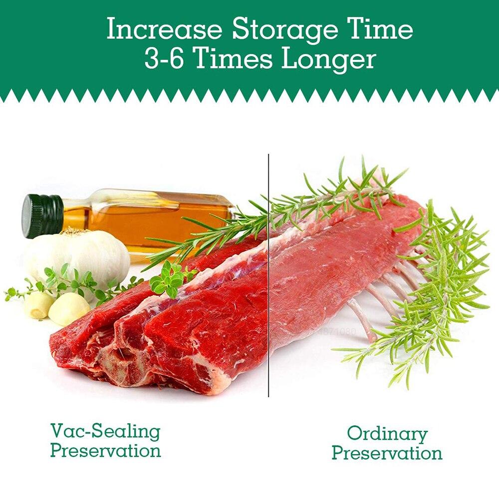 Кухонные вакуумные пакеты для хранения продуктов питания для вакуумного упаковщика, вакуумные упаковочные рулоны 12/15/20/25/28 см * 500 см