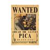 1 Piece Anime Luffy Gear 5 Bounty Wanted Posters Nika Zoro Ace Shanks Straw Hat Pirates Home Decor Craft Paper
