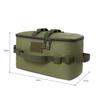 K-outdoor Туристическая сумка, Контейнер для хранения большой емкости 10 л, Чехол для хранения кухонных принадлежностей, Контейнер для снаряжения, Хранение мелких предметов, Хранение инструментов, BBQ, Пикник, Barbe