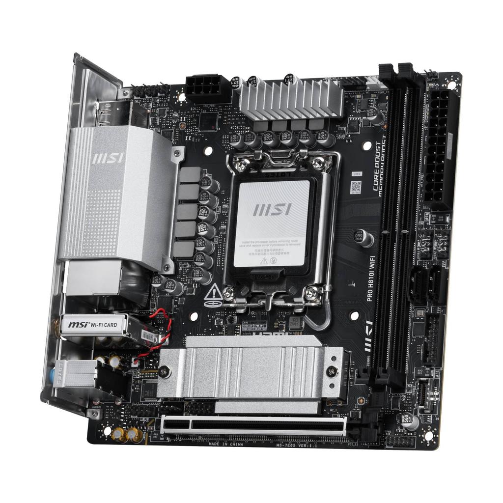 MSI PRO H810I WIFI Motherboard MB6916 Mini-ITX