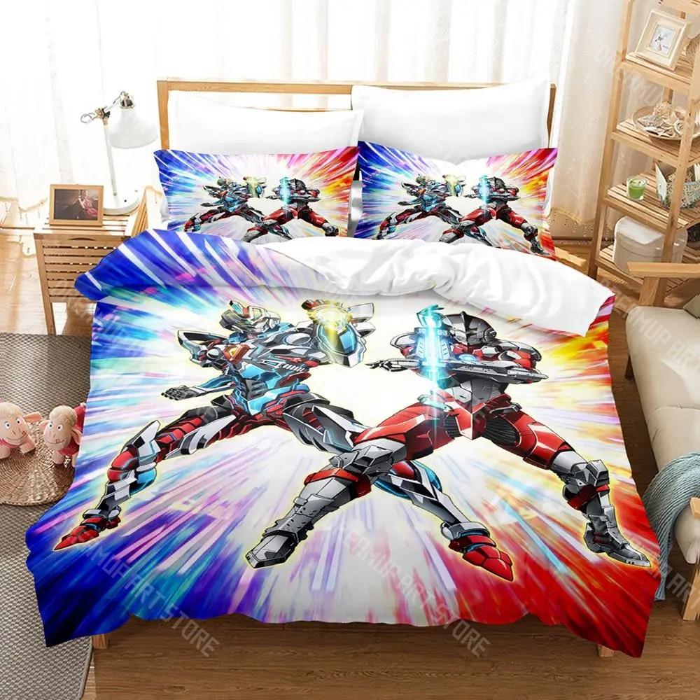 3D Печатный Набор Постельного Белья SSSS.GRIDMAN Аниме для Мальчиков Девочек Пододеяльник Наволочка Размеры Twin Queen King Full Single Double