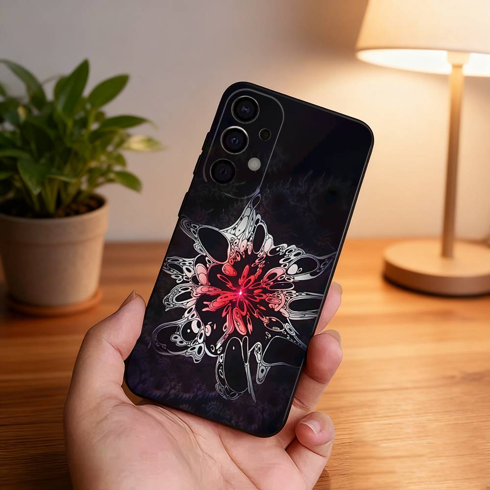 Летний H-Hikaru Умер Для Samsung S26,S25,S24,S21,S22,S23,S30,Ultra,S20,Plus,Fe,Lite,5G Черный Чехол для Телефона