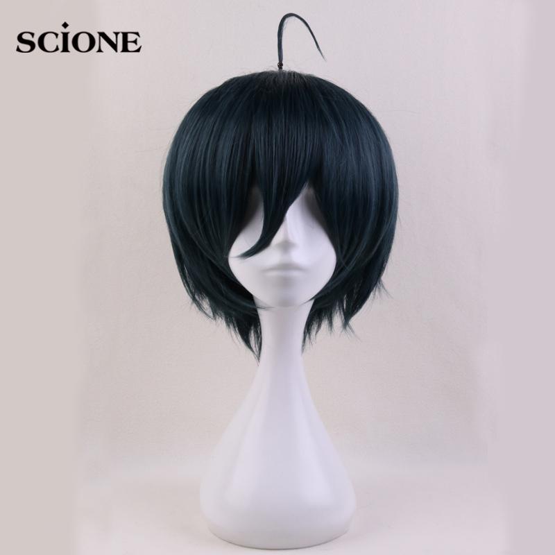 Аниме Данганронпа V3: Killing Harmony Saihara Shuichi короткий парик косплей костюм Dangan Ronpa термостойкие волосы мужские парики