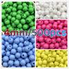 4 мм/500 шт. запеченные цветные бусины из проса, стеклянные бусины, свободные бусины, крестовые бусины, материал «сделай сам», однотонные рисовые бусины, бусины «сделай сам», пластиковые свободные бусины ручной работы
