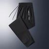 Летние крутые брюки мужские 8XL Plus Szie спортивные штаны модные повседневные эластичные брюки мужские большого размера 7XL летние брюки черные серые