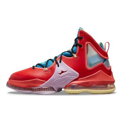 Кроссовки мужские LeBron 19 LeBronival Мультиколор Ярко-алый Кокосовое молоко DQ7548-600