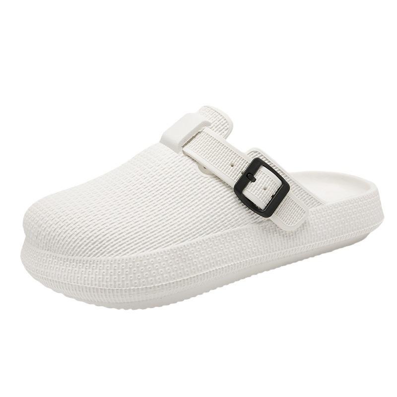 Лето 2025 новые уличные пляжные дышащие нескользящие удобные сандалии-баотоу из ЭВА для пар, горячие продажи