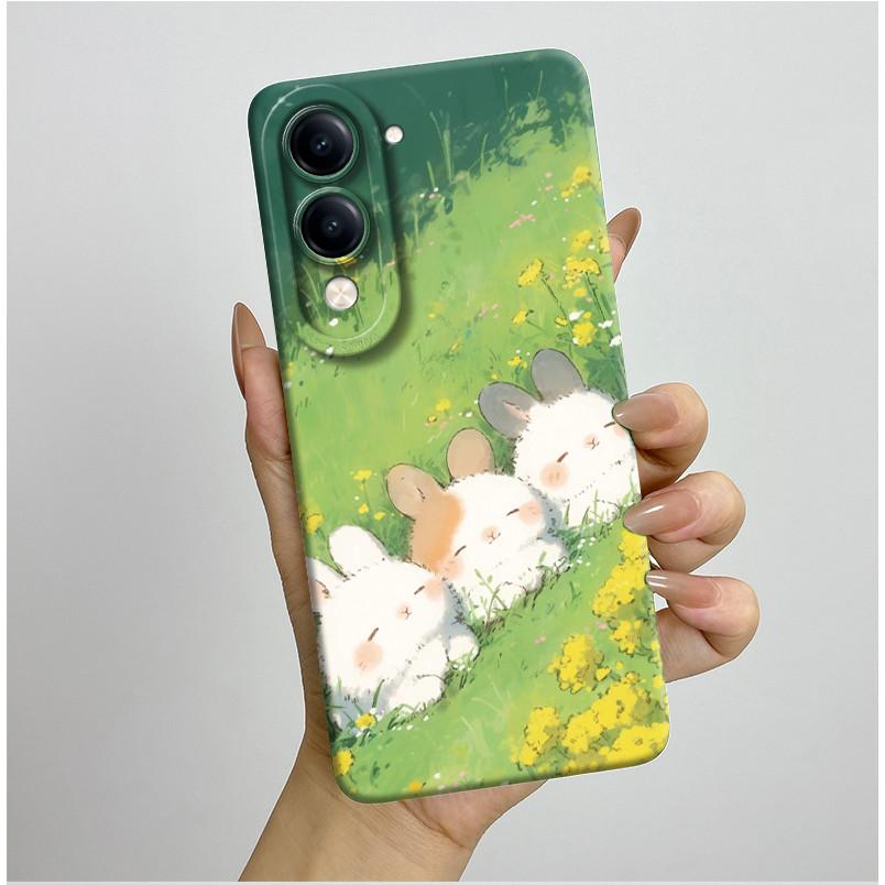 Для Vivo Y04 Y29s 2025 Чехол Эстетичный Роскошный Модный Милый Мягкий Силиконовый Чехол Ударопрочный Fundas Для Vivo Y29S 5G Y 04 Чехол для Телефона