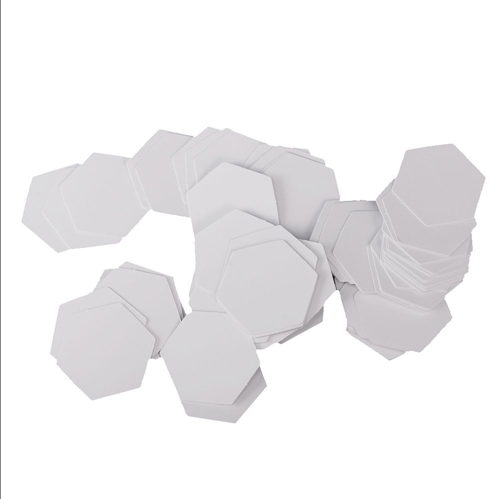 100PCS Paper Craft Handmade Craft Hexagon Templates Quilting Garment Fabric Patchwork Paper