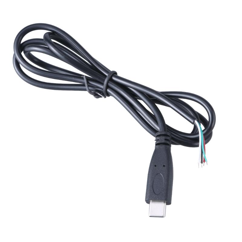 90 градусов/прямая головка USB Type C Male to 4Pin Connector Cable Шнур для быстрой зарядки и синхронизации Скорость 480 Мбит/с